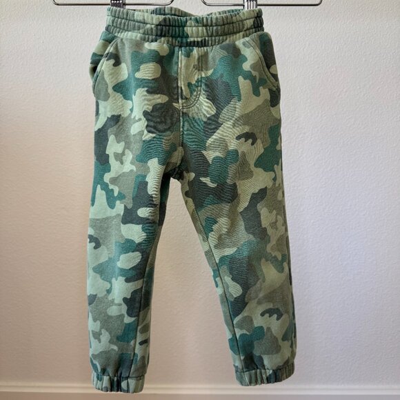 Vintage Camo Toddler Sweatpants • Size 3T • Thick Soft Fleece Streetwear Style - Picture 1 of 11